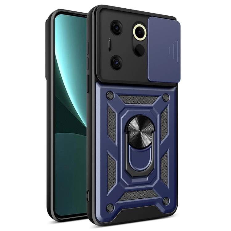 Sliding Camera Cover Design TPU+PC Phone Case, For Tecno Spark Go 2024 / Spark 20, For Tecno Camon 20 Premier