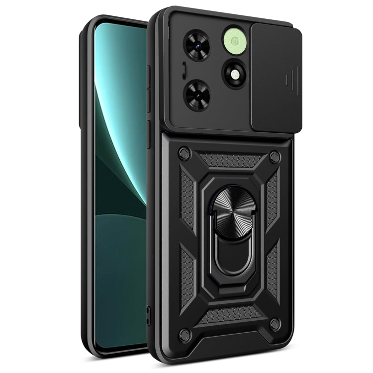 Sliding Camera Cover Design TPU+PC Phone Case, For Tecno Spark 50 4G, For Tecno Camon 50 Pro 4G, For Tecno Spark 40 Pro+ 4G, For Tecno Spark 40 Pro 4G, For Tecno Pova 7 4G, For Tecno Camon 40 Pro 4G, For Tecno Camon 40 Premier, For Tecno Camon 30S