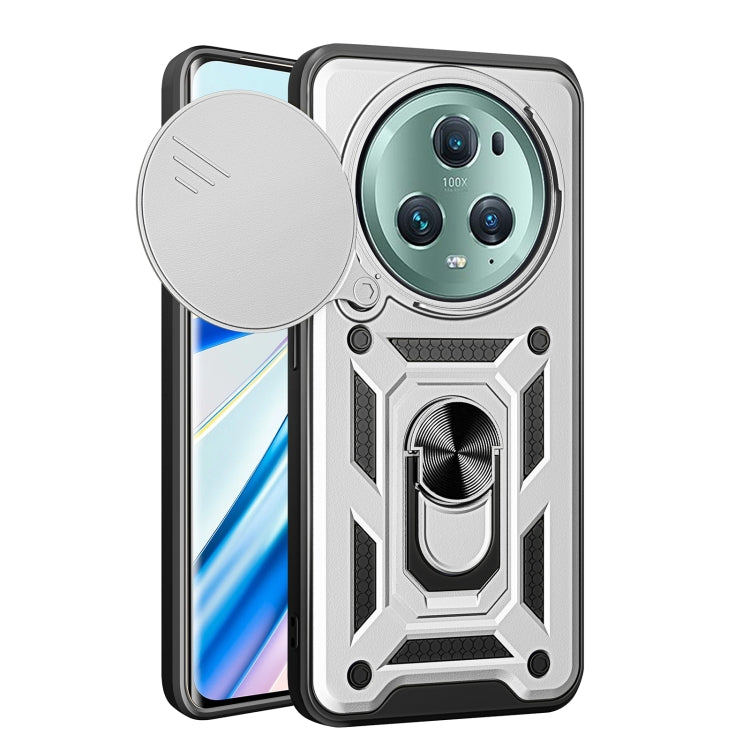 Sliding Camera Cover Design TPU+PC Phone Case, For Honor X9b, For Honor 90 5G, For Honor Magic5 Pro