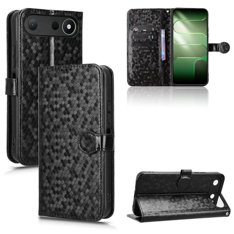 Honeycomb Dot Texture Leather Phone Case, For Tecno Spark 50 5G, For Tecno Pova Curve 2 5G, For Tecno Spark 50 4G, For Tecno Camon 50 Pro 4G, For Tecno Camon 50 4G, For Tenco Spark Go 3, For Tenco Spark Slim 4G / Pova Slim 5G, For Tecno Spark 40C