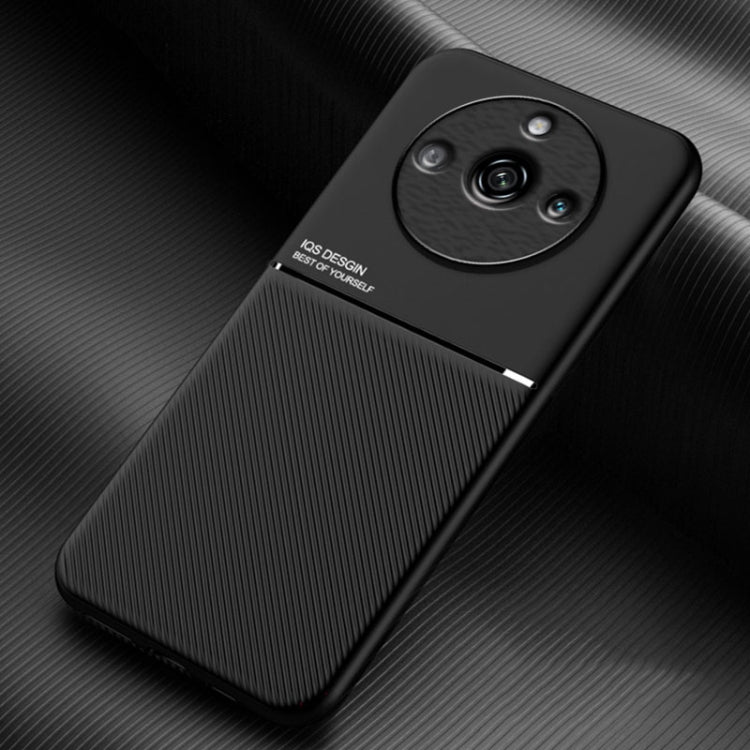 Classic Tilt Strip Grain Magnetic PC Hybrid TPU Phone Case, For Realme C63 4G, For Realme 12, For Realme 12+, For Realme 12 Pro / 12 Pro+, For Realme C67 4G, For Realme 11 4G Global, For Realme 11 Pro / 11 Pro+