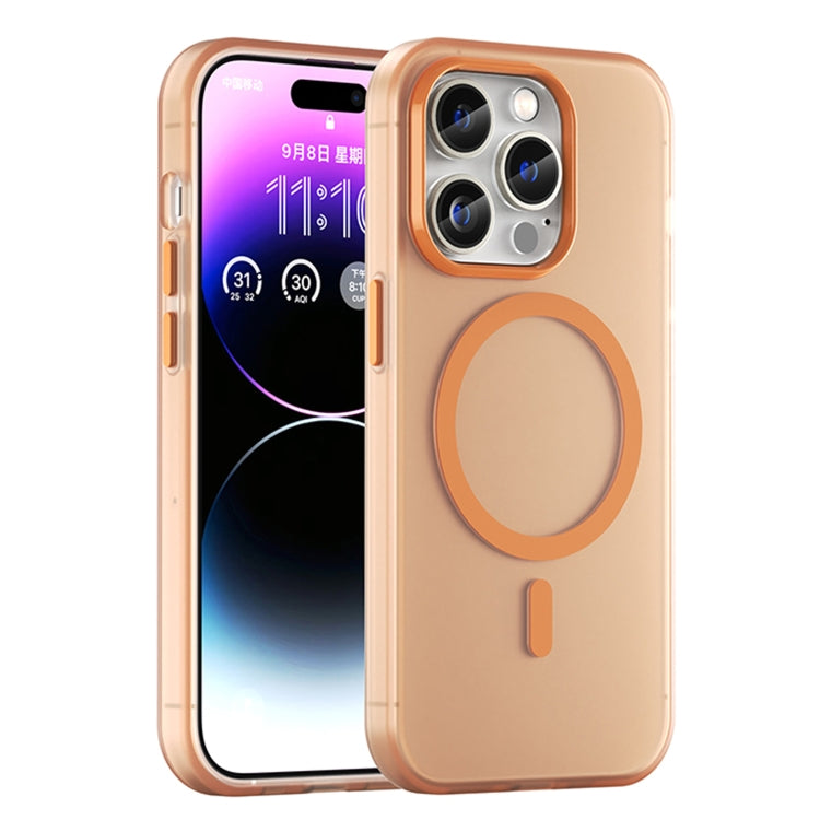 MagSafe Frosted Translucent TPU + PC Full Coverage Phone Case, For iPhone 15, For iPhone 14 Plus, For iPhone 14, For iPhone 14 Pro, For iPhone 14 Pro Max