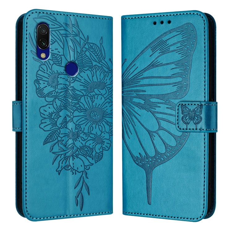 Embossed Butterfly Leather Phone Case, For Xiaomi Mi CC9 / Mi 9 Lite, For Xiaomi Redmi Note 8, For Xiaomi Redmi Note 8 Pro, For Xiaomi Mi CC9e / Mi A3, For Xiaomi Redmi Note 7/Note 7S/Note 7 Pro, For Xiaomi Redmi 7
