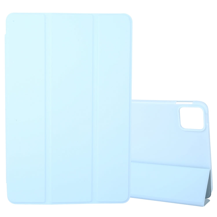 Tri-fold Silicone Leather Tablet Case, For Xiaomi Pad Mini 8.8 / Redmi K Pad, For Xiaomi Redmi Pad Pro 12.1, For Xiaomi Pad 6S Pro 12.4