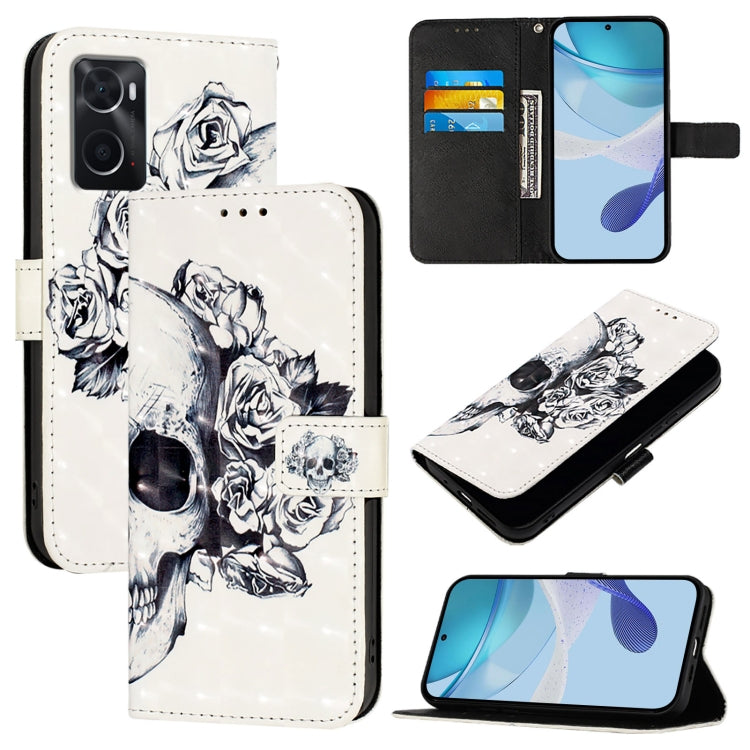 3D Painting Horizontal Flip Leather Phone Case, For OPPO Reno9 5G / Reno9 Pro 5G, For OPPO A17 4G Global / A17k, For OPPO A77 5G / A97 5G / Realme V23, For OPPO Reno8 Pro 5G Global, For OPPO Reno8 5G Global, For OPPO A36 4G / A76 4G / A96 4G / K10 4G