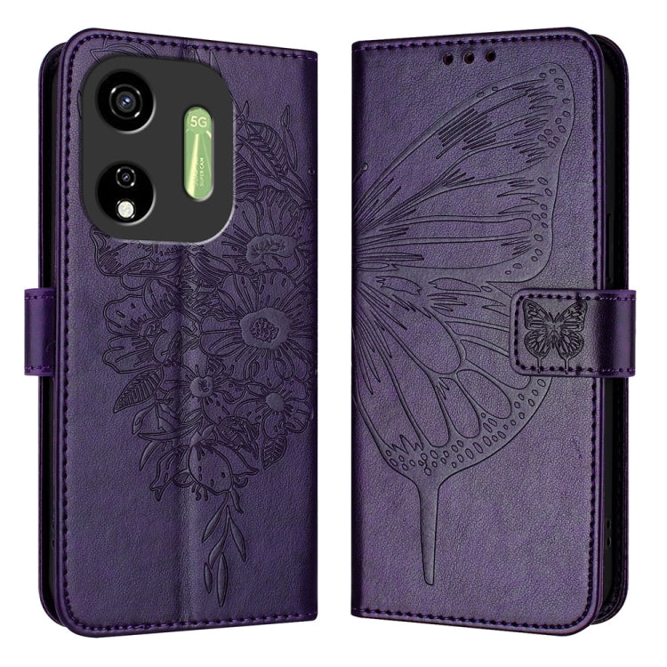 Embossed Butterfly Leather Phone Case, For itel A200 / A200+ 4G Global, For itel A95 5G, For itel A90 4G, For itel City 100, For itel A50, For Itel P55 5G