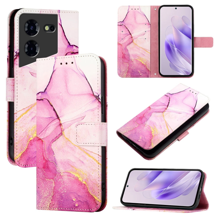 PT003 Marble Pattern Flip Leather Phone Case, For Tecno Pova 5 Pro 5G, For Tecno Pova Neo 3, For Tecno Pova 5 4G, For Tecno Camon 20 Premier 5G CK9N, For Tecno Camon 20 Pro 5G, For Tecno Camon 20 / 20 Pro 4G, For Tecno Pop 7 / Pop 7 Pro