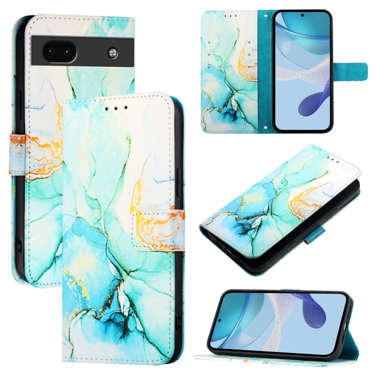 PT003 Marble Pattern Flip Leather Phone Case, For Google Pixel 9 Pro XL, For Google Pixel 9, For Google Pixel 8a, For Google Pixel 8 Pro, For Google Pixel 8, For Google Pixel 7a, For Google Pixel 7 Pro, For Google Pixel 7, For Google Pixel 6a