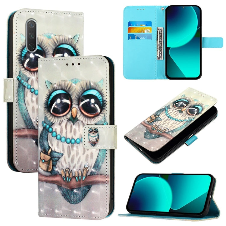 3D Painting Horizontal Flip Leather Phone Case, For Xiaomi Mi 10T Lite 5G, For Xiaomi Mi CC9 / Mi 9 Lite, For Xiaomi Mi CC9e / Xiaomi Mi A3