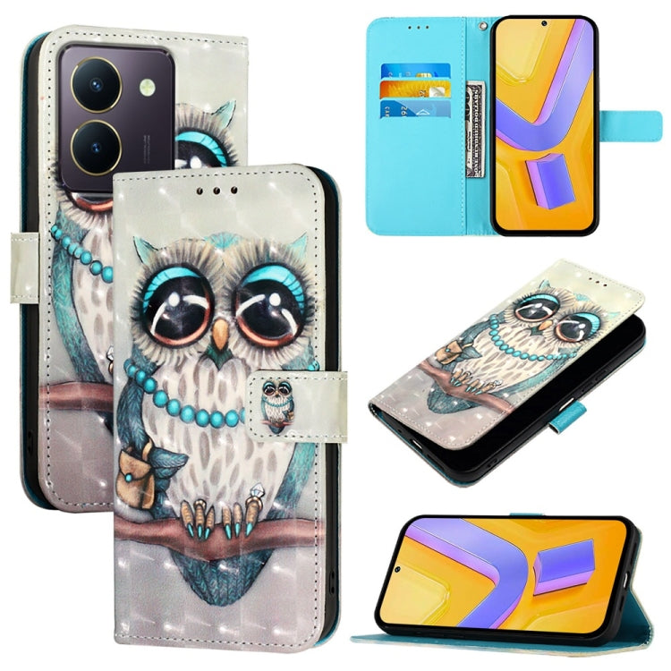 3D Painting Horizontal Flip Leather Phone Case, For vivo Y100 5G IDN / Y200e 5G Global, For vivo V30 5G Global / V30 Pro 5G Global, For vivo V29e / Y200 / V30 Lite 5G Global, For vivo X100 Pro, For vivo X100, For vivo Y36 4G / 5G Global / Y36 4G India