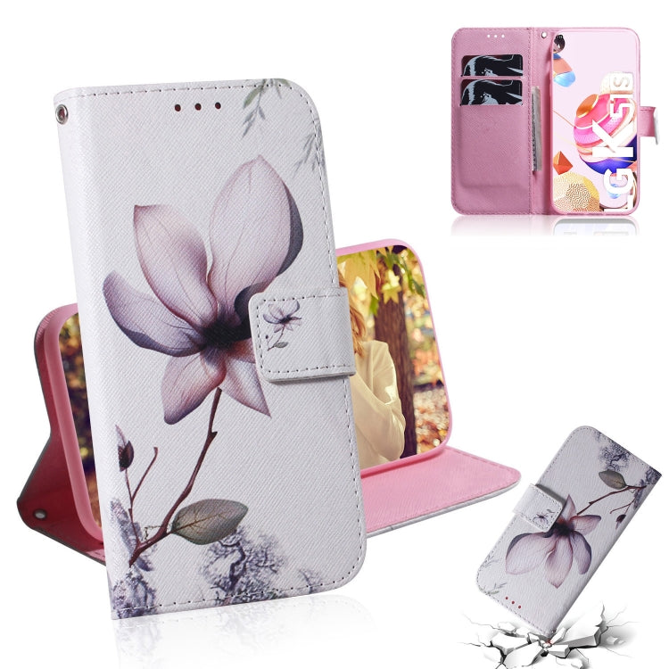 Coloured Drawing Horizontal Flip Leather Case, with Holder & Card Slots & Wallet, For iPhone 12 mini, For iPhone 12 / 12 Pro, For iPhone 12 Pro Max, For LG K41S