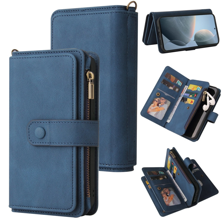 Skin Feel Multi Card Slots Zipper Wallet Leather Phone Case, For Redmi Note 17 5G/4G Global 171mm, For Redmi Note 17 Pro+ 5G Global 163mm, For Redmi 17 5G / 4G Global 170mm, For Redmi Turbo 5 Max / Poco X8 Pro Max 5G, For Redmi Turbo 5 / Poco X8 Pro 5G...