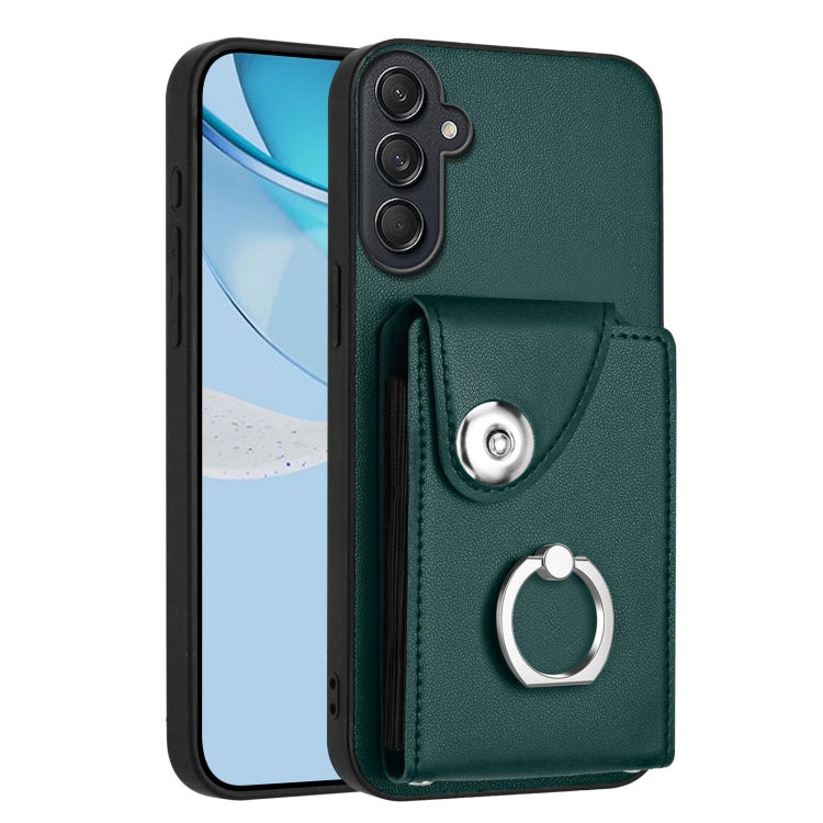 Organ Card Bag Ring Holder Phone Case, For Samsung Galaxy M56 5G, For Samsung Galaxy M16 5G / F16 5G, For Samsung Galaxy M35 5G, For Samsung Galaxy M55 / C55 5G