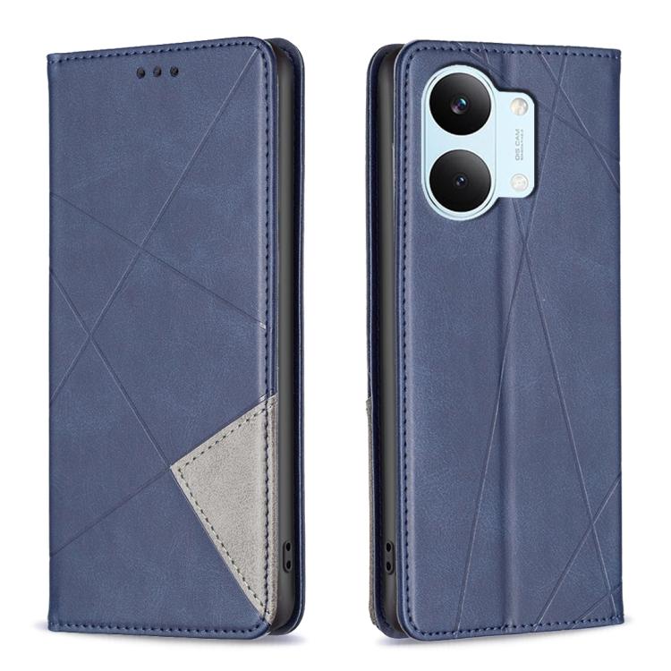 Rhombus Texture Magnetic Leather Phone Case, For Redmi Note 17 Pro 5G Global 163mm, For Redmi Note 17 Pro+ 5G Global 163mm, For Redmi 17 4G / 5G Global 170mm, For Redmi Note 17 4G Global 171mm, For Redmi K90 Max 5G, For Redmi A7 Pro 171mm / Poco C85x 5...