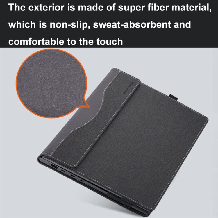 Leather Laptop Shockproof Protective Case, For Dell Pro 16 PC16255 / 16 DC16250, For Dell 16 Plus / Pro 16 Plus, For Dell Latitude 7455 14 inch, For Dell Latitude 3430 14 inch, For Dell Latitude 7640 16 inch, For Dell Latitude 7650 16 inch