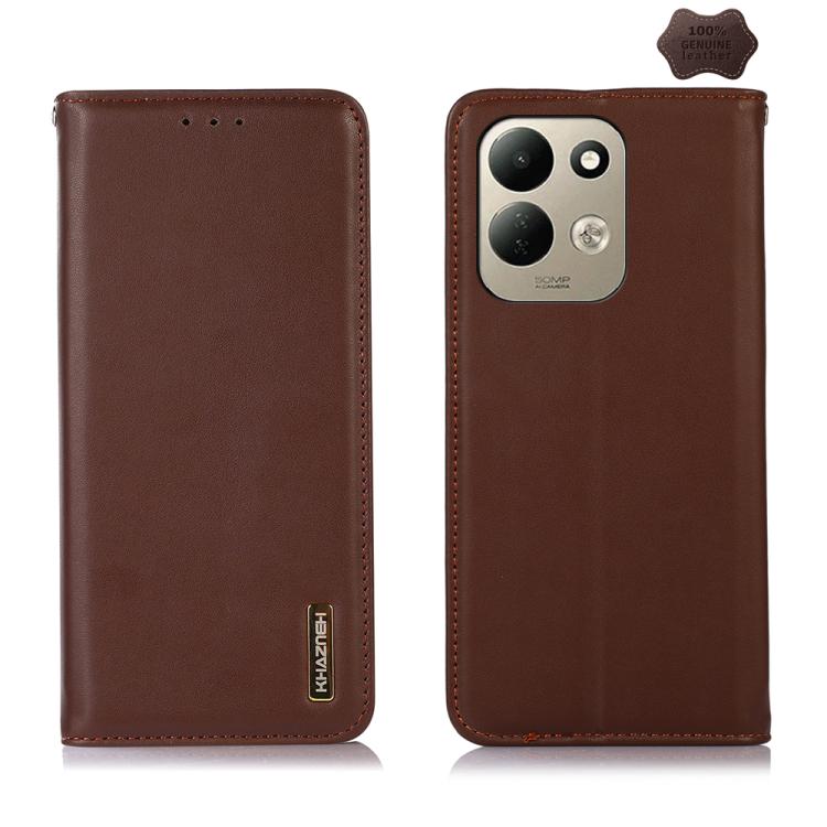 KHAZNEH Nappa Top Layer Cowhide Leather Phone Case, For Redmi 17 5G / 4G Global 170mm, For Redmi Note 17 4G Global 171mm, For Redmi A7 Pro 171mm / Poco C85x 5G, For Redmi Turbo 5 Max / Poco X8 Pro Max, For Redmi Turbo 5 5G / Poco X8 Pro 5G
