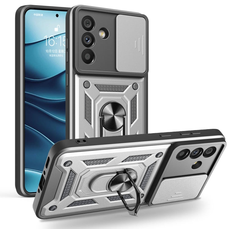 Sliding Camera Cover Design TPU+PC Phone Case, For Samsung Galaxy A57 5G, For Samsung Galaxy A37 5G, For Samsung Galaxy A27 5G, For Galaxy A26 5G / A17 4G / 5G, For Samsung Galaxy A07 4G, For Samsung Galaxy A56 5G