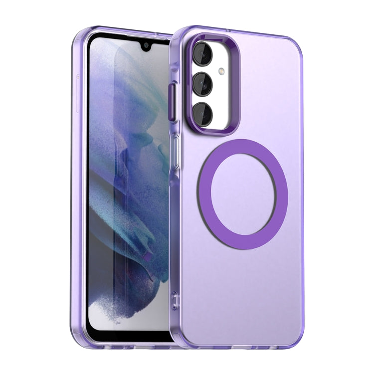 Candy Magsafe PC Hybrid TPU Phone Case, For Samsung Galaxy A55 5G, For Samsung Galaxy A35 5G, For Samsung Galaxy A15 4G, For Samsung Galaxy A05, For Samsung Galaxy A05s, For Samsung Galaxy A25 5G