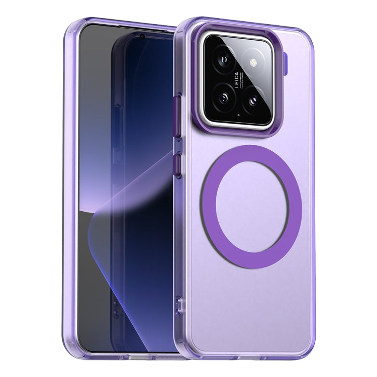 Candy Magsafe PC Hybrid TPU Phone Case, For Xiaomi 15T 5G, For Xiaomi Poco F7, For Xiaomi 15 Ultra, For Xiaomi Poco X7 Pro, For Xiaomi 15 Pro, For Xiaomi 15