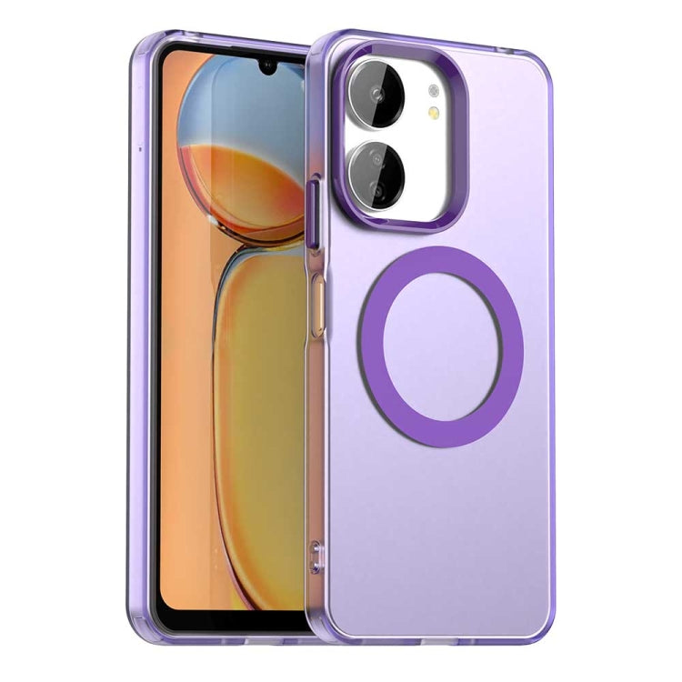 Candy Magsafe PC Hybrid TPU Phone Case, For Xiaomi Poco F6 Pro, For Xiaomi Civi 4 Pro, For Xiaomi Poco C61, For Xiaomi Poco M6 Pro 4G, For Xiaomi Poco X6 Neo 5G, For Xiaomi Poco M6 5G