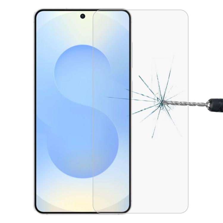 0.26mm 9H 2.5D Tempered Glass Film, Not Support Fingerprint ID, For Samsung Galaxy S26+ 5G, For Samsung Galaxy S26 Edge 5G, For Samsung Galaxy S26 Ultra 5G, For Samsung Galaxy S26 5G, For Samsung Galaxy S25 Edge 5G, For Samsung Galaxy S25 5G