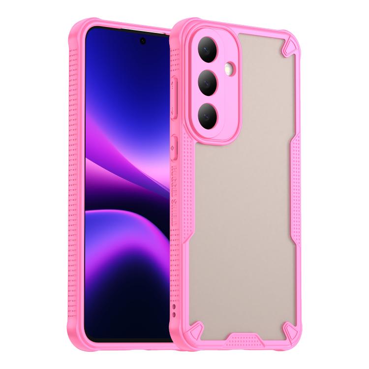 Armor Glaze PC Hybrid TPU Phone Case, For Galaxy S26 FE 5G, For Samsung Galaxy S26+ 5G, For Samsung Galaxy S26 Ultra 5G, For Samsung Galaxy S26 5G, For Samsung Galaxy S25 FE 5G, For Samsung Galaxy S25 5G, For Samsung Galaxy S25+ 5G