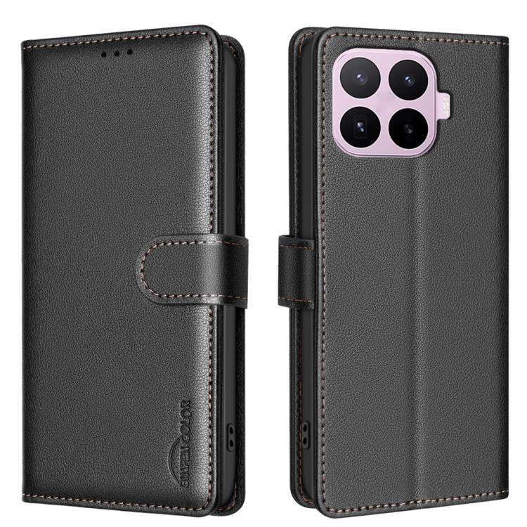 Litchi Texture RFID Anti-theft Leather Phone Case, For Xiaomi 17T Pro 5G, For Xiaomi 17T 5G, For Xiaomi Poco M7 4G 169mm, For Xiaomi 15T Pro 5G, For Xiaomi 15T 5G, For Xiaomi Poco F7 5G Global, For Xiaomi Poco C71, For Xiaomi Poco F7 Pro / F7 Ultra