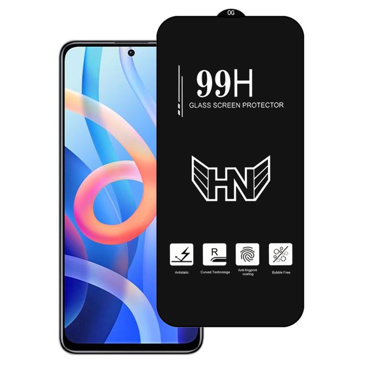 High Aluminum Large Arc Full Screen Tempered Glass Film, For Redmi Note 11 Pro+ 5G India, For Redmi Note 11 Pro 4G, For Redmi Note 11 Pro China, For Redmi Note 11 China