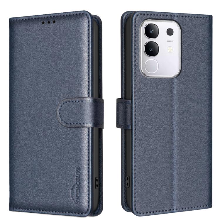 Litchi Texture RFID Anti-theft Leather Phone Case, For vivo Y21 5G 2026 / Y05 4G, For vivo Y31 5G 2025, For vivo Y400 5G Global, For vivo Y39 5G, For vivo Y29S 5G Global, For vivo Y29 4G