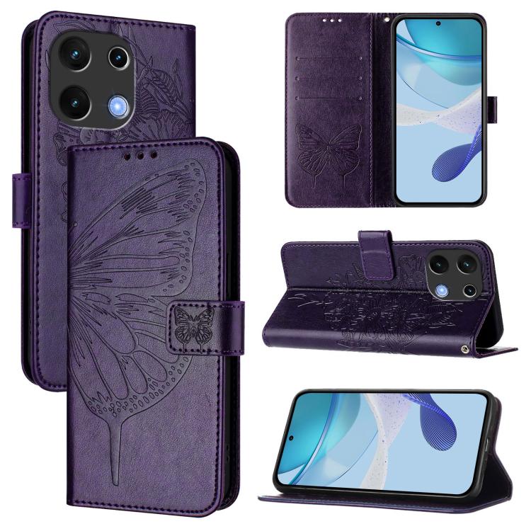 Embossed Butterfly Leather Phone Case, For Umidigi G100X 4G / 5G, For Umidigi G100 Pro, For Umidigi Note 100
