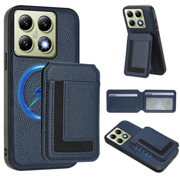 CX01 Detachable Magsafe Magnetic Card Bag Phone Case, For Xiaomi 15 Pro, For Xiaomi 15, For Xiaomi 14T Pro, For Xiaomi 14T