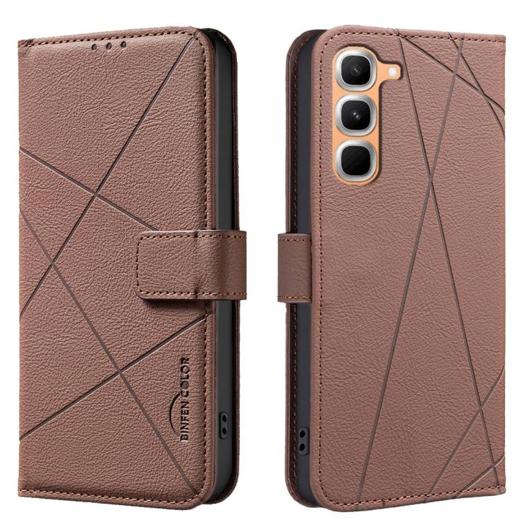 Geometric Pattern RFID Leather Phone Case, For Infinix Hot 70 Pro 5G, For Infinix GT 50 Pro 5G, For Infinix Hot 70 5G, For Infinix Smart 20 4G, For Infinix Note 60 5G / 60 Pro 5G, For Infinix Hot 60 Pro+ 4G, For Infinix Hot 60 Pro 4G