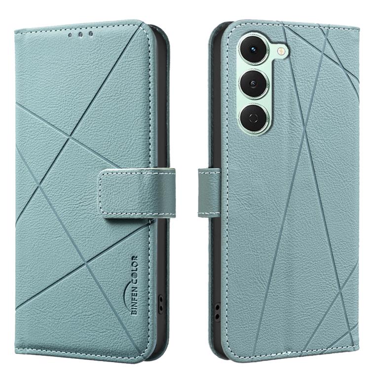Geometric Pattern RFID Leather Phone Case, For Tecno Spark 50 5G, For Tecno Pova Curve 2 5G, For Tecno Spark 50 4G, For Tecno Camon 50 Pro 4G, For Tecno Camon 50 4G, For Tecno Spark Go 3, For Tecno Pova 7 Pro 5G, For Tecno Spark 40 Pro 4G