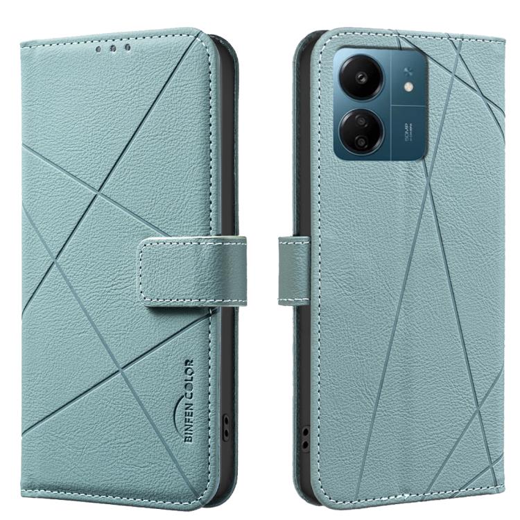 Geometric Pattern RFID Leather Phone Case, For Redmi Note 14 4G 16.25mm, For Redmi Note 14 Pro 5G / 14 Pro+ 5G, For Redmi A3, For Redmi Note 13 Pro 4G, For Redmi Note 13 4G, For Redmi K70E, For Redmi Note 13 5G, For Redmi 13C