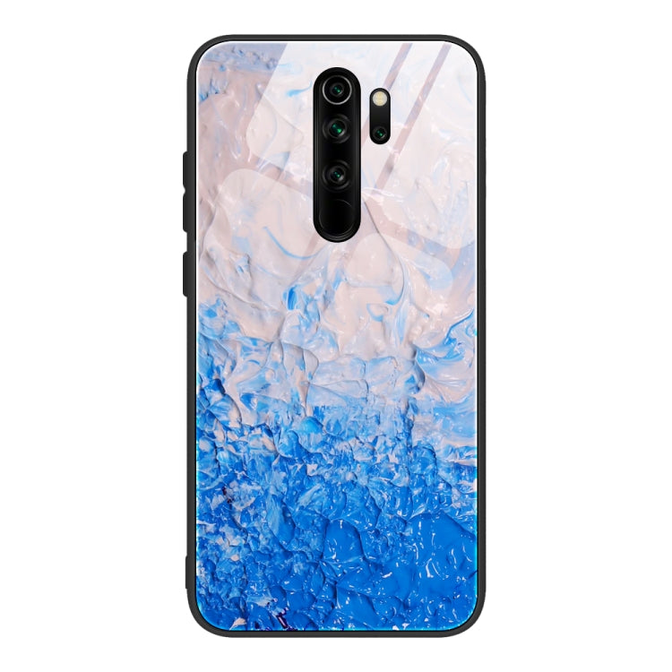 Marble Pattern Glass Protective Case, For Xiaomi Mi Note 10, For Xiaomi Mi CC9 / A3 Lite, For Xiaomi Redmi 9A, For Xiaomi Redmi K20 / K20 Pro / Mi 9T, For Xiaomi Redmi Note 9, For Xiaomi Redmi Note 9S / Note 9 Pro, For Xiaomi Redmi Note 8 Pro