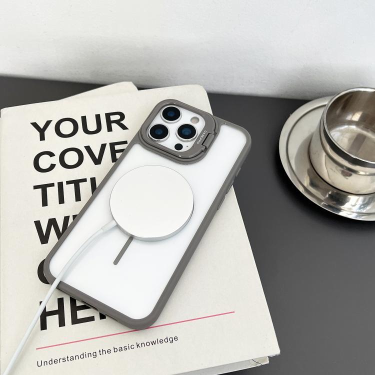 PC Lens Holder MagSafe Magnetic Phone Case, For iPhone 11 Pro Max, For iPhone 11