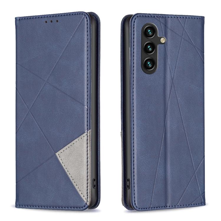 Rhombus Texture Magnetic Leather Phone Case, For Galaxy S26 FE 5G, For Samsung Galaxy S26 Ultra 5G, For Samsung Galaxy S26 5G, For Samsung Galaxy S25 FE 5G