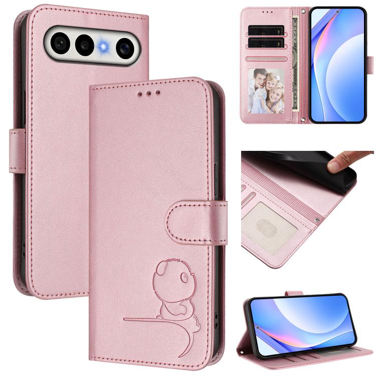 Litter Panda Embossing RFID Leather Phone Case with Lanyard, For vivo X300 FE 5G Russia / Zeiss, For vivo Y21 5G 2026 / Y05 4G, For vivo Y21 5G 2026 / Y05 4G / Y11d, For vivo V70 FE 5G, For vivo X300 Pro, For vivo X300, For vivo Y31 5G Global