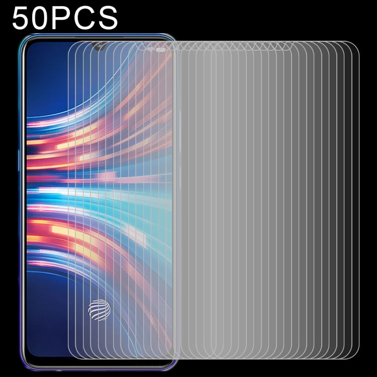 50 PCS 0.26mm 9H 2.5D Tempered Glass Film, For Vivo V17 Neo (50 PCS), For Vivo Y7s (50 PCS), For Vivo Y20 (50 PCS), For Vivo Y50 (50 PCS), For Vivo Y70s (50 PCS), For Vivo Y91i (India) (50 PCS), For Vivo Z5 (50 PCS), For Huawei Y8s (50 PCS)