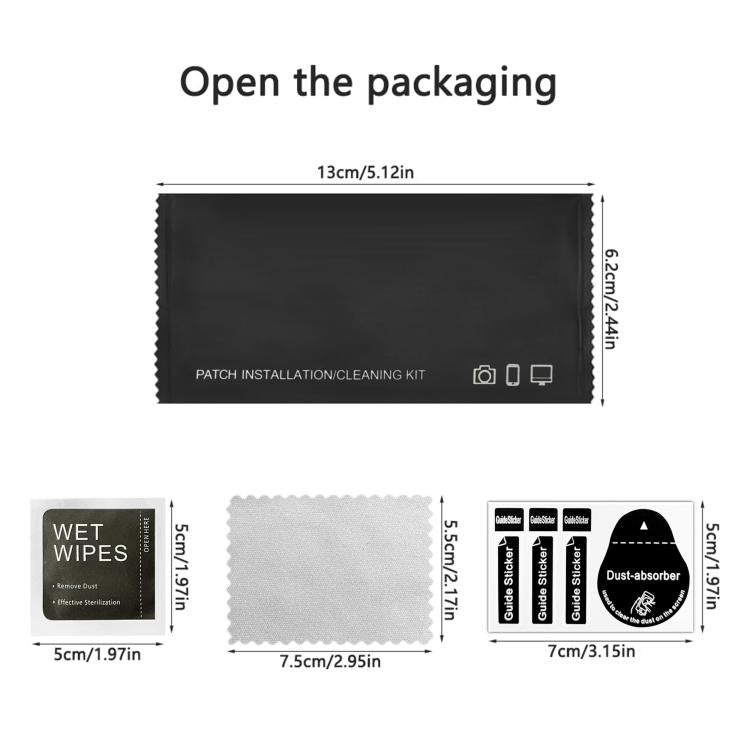 Kalebol 10pcs High-Aluminum Semi-Screen Anti-Fingerprint HD Tempered Glass Film, For Redmi 12C, For Redmi Note 12 Pro Speed, For Redmi Note 11 Pro 5G, For Redmi Note 11E Pro 5G, For Redmi Note 11E 5G, For Redmi Note 11 Pro+ 5G, For Redmi Note 11 5G