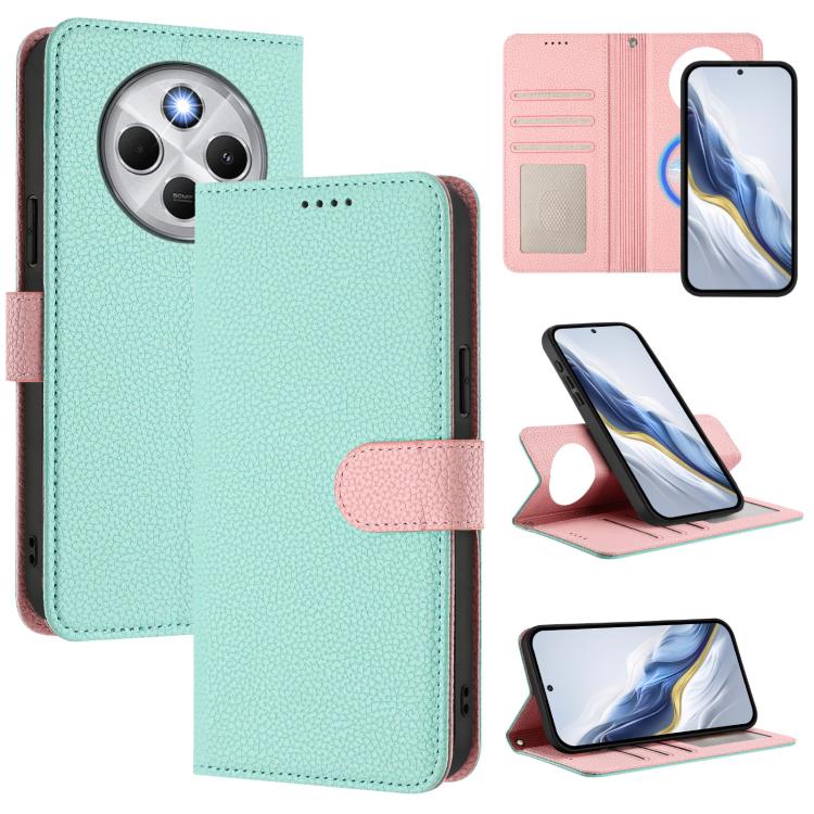 Detachable Litchi Texture Magnetic Vegan Leather Phone Case, For Redmi 14C 4G / 14R 5G / Poco C75, For Redmi Note 14 5G Global, For Redmi Note 14 Pro+ 5G Global, For Redmi Note 14 Pro 5G Global, For Redmi 13 4G / 5G / Note 13R