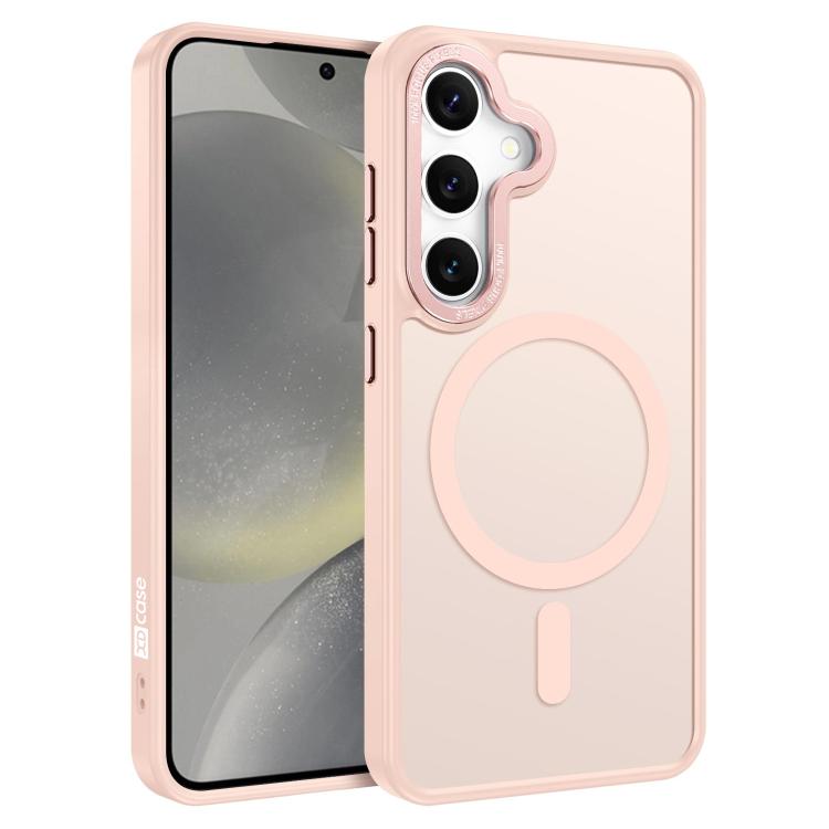 XDcase Metal Lens Frame Skin Feel Magnetic Phone Case, For Samsung Galaxy S25 5G, For Samsung Galaxy S25+ 5G, For Samsung Galaxy S25 Ultra 5G, For Samsung Galaxy S24 Ultra 5G, For Samsung Galaxy S24+ 5G