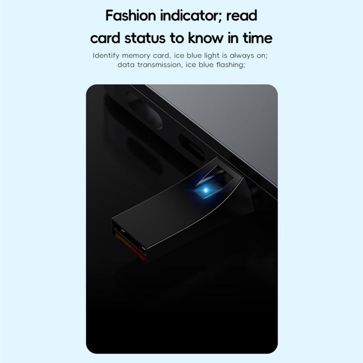 Mini Type-C Interface SD Card Reader Adapter, Not Support TF Card