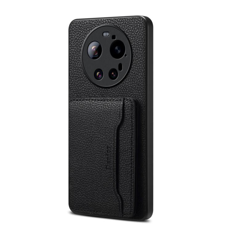 Denior Litchi Texture Magnetic Phone Case, For Xiaomi 17Ultra