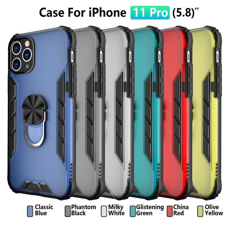 Magnetic Frosted PC + Matte TPU Shockproof Case with Ring Holder, For iPhone 11 Pro, For iPhone 11, For iPhone 11 Pro Max, For iPhone XS / X, For iPhone XS Max, For Samsung Galaxy Note20, For Samsung Galaxy Note20 Ultra