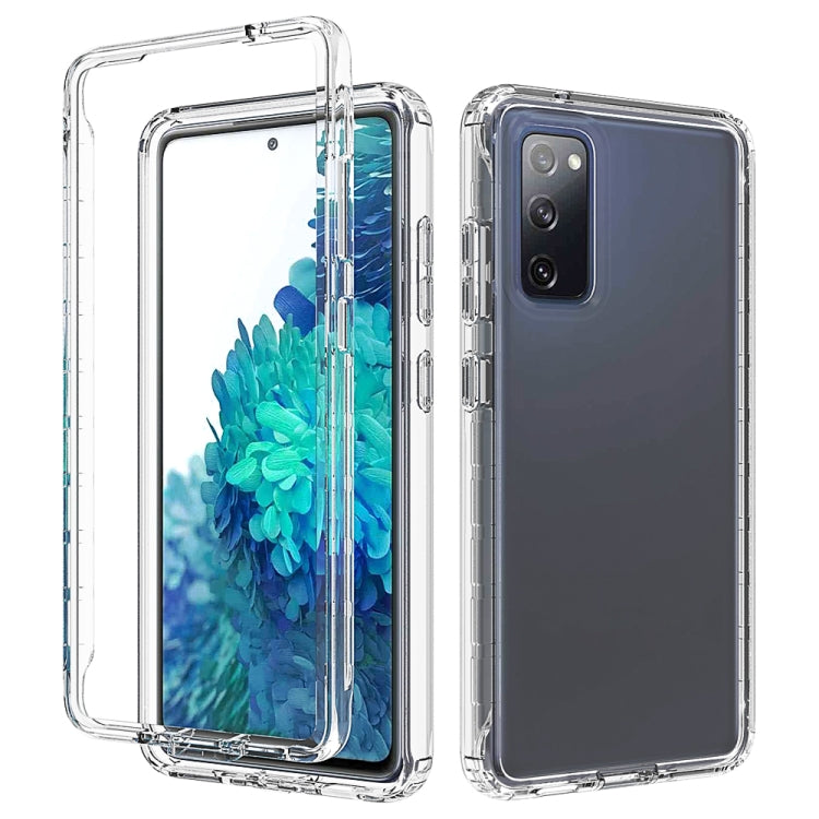 Shockproof High Transparency Two-color Gradual Change PC+TPU Candy Colors Protective Case, For Samsung Galaxy S20 FE