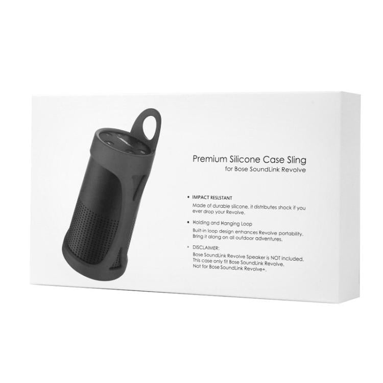 Portable Silica Gel Bluetooth Speaker Protective Case for BOSE Soundlink Revolve+