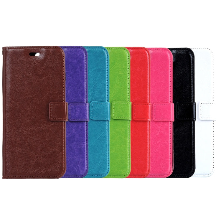 For iPhone 8 Plus & 7 Plus Crazy Horse Texture Horizontal Flip Leather Case with Magnetic Buckle & Holder & Card Slots & Wallet & Photo Frame, For 8P & 7P
