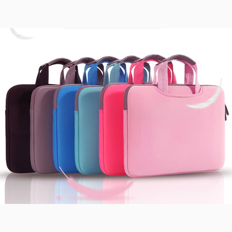 15.6 inch Portable Air Permeable Handheld Sleeve Bag for Laptops, Size: 41.5x30.0x3.5cm, 15.6 inch Black, 15.6 inch Pink, 15.6 inch Green, 15.6 inch Grey, 15.6 inch Magenta