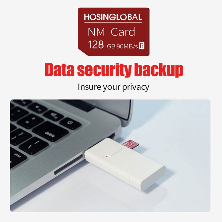 HOSINGLOBAL 90MB/s 128GB NM Card, 128GB